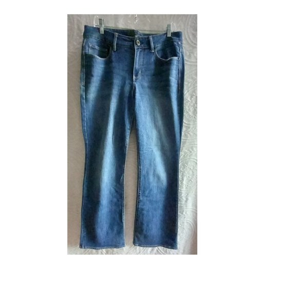 Faded Glory Size 12 Denim 5 Pocket Boot Cut Jeans (T-351) - Picture 1 of 9